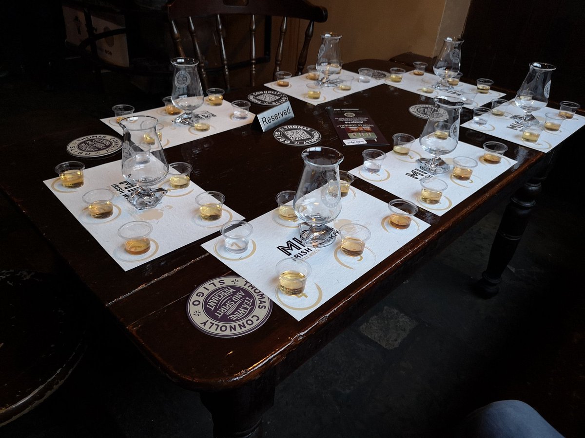 sligowhiskeyso1's tweet photo. Delighted to have Michael O’Flatherty - Micil Distillery join us for a night of whiskey &amp; Poitin recently 

Slainte 🥃👌

#Micildistillery
#Sligowhiskeysociety
#Raisingglassesliftingspirits
#Thomasconnollysligo
#Sligo https://t.co/U4tysO6QGt