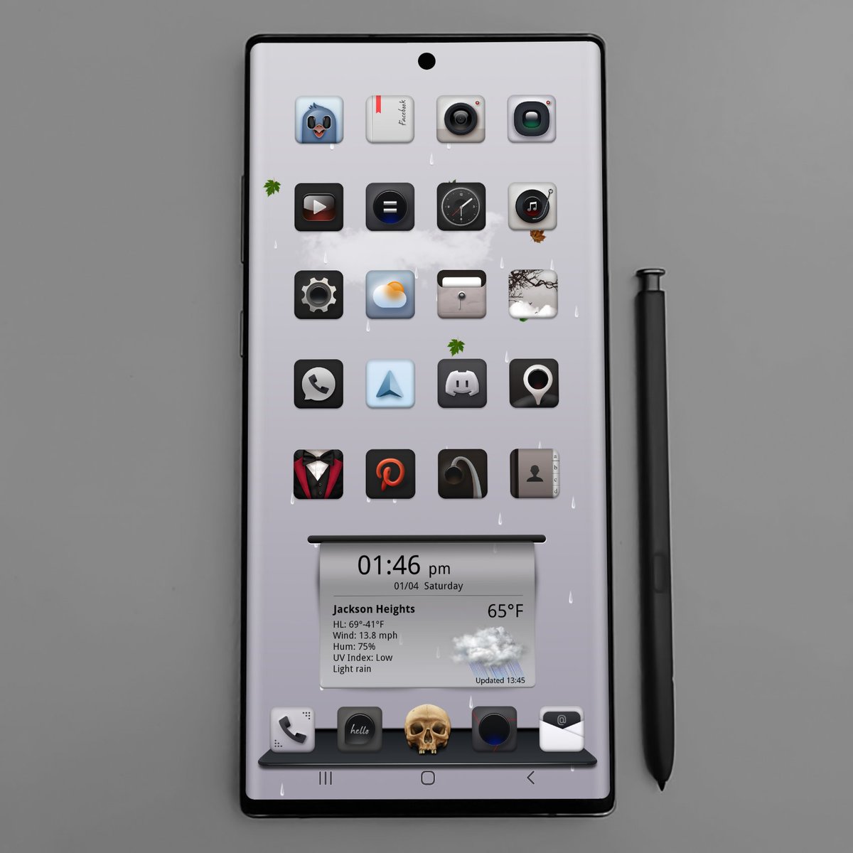 Fattone66's tweet photo. Today it's #Celoas by @coburn67_94 with this #Xwidget and @Attairdu57slm dock and @andro_idfans template. https://t.co/KFkNZeK0F9
