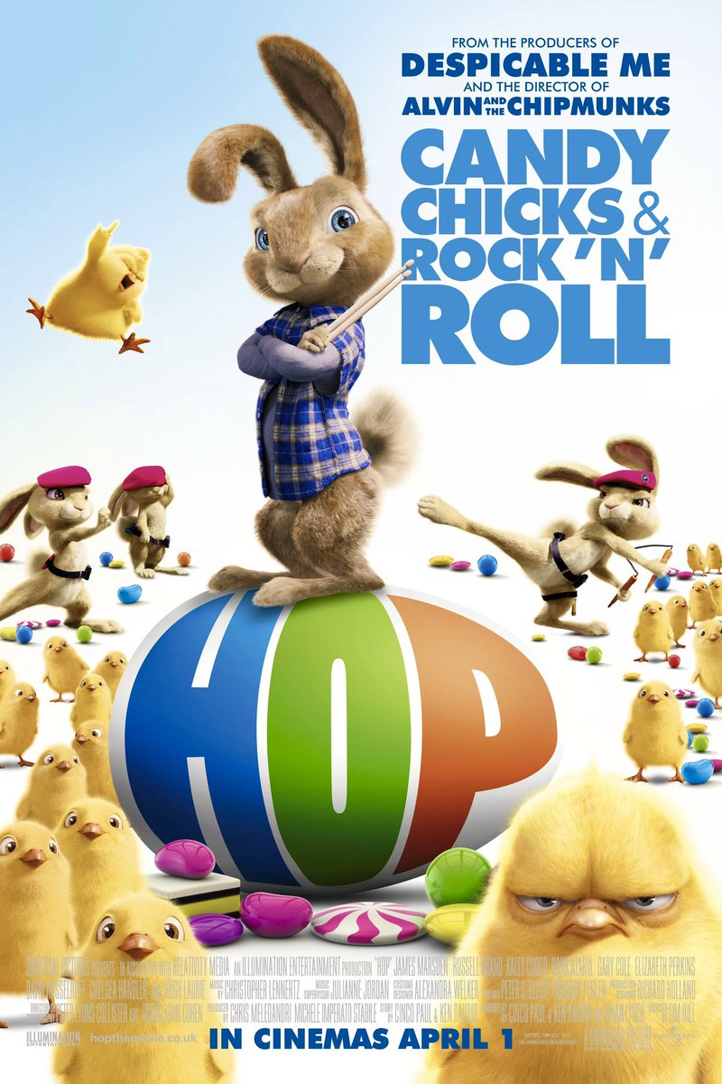 Happy 12th Anniversary to HOP! 🥳🎉

#Hop #JamesMarsden #KaleyCuoco @TiffyEspensen #GaryCole #ElizabethPerkins @chelseahandler #PeterDeSeve #RichardHolland #AlexandraWelker #PeterLyonsCollister @cincopedia @KDaurio @BrianLynch @CodySimpson @JohnCohen1 #TimHill #HopMovie