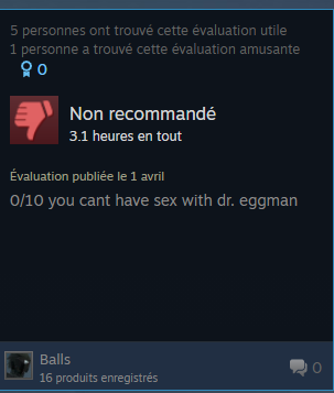 AxComma's tweet image. Sur steam ils me font trop rire