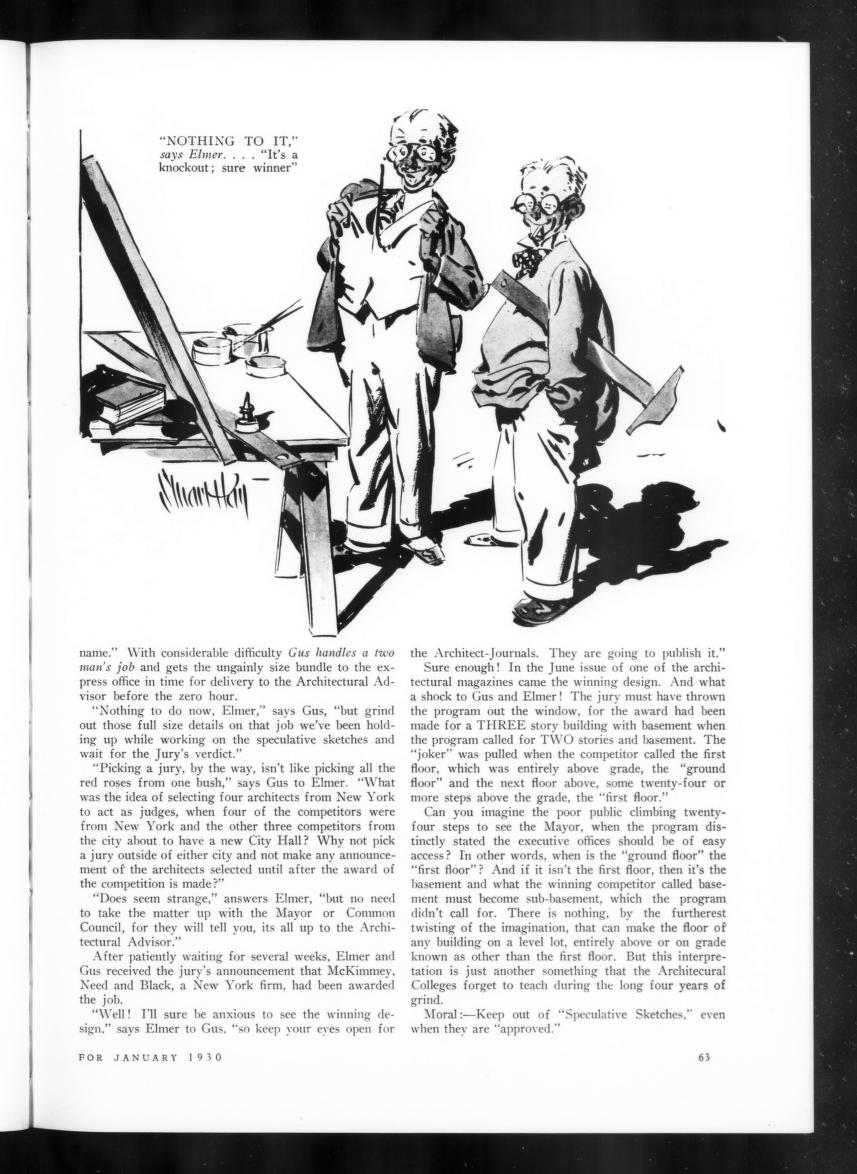 DanielHCantwell's tweet photo. April fools. (American Architect January, 1930)
#architecture #competitions #nospecwork https://t.co/rh16alPJyT