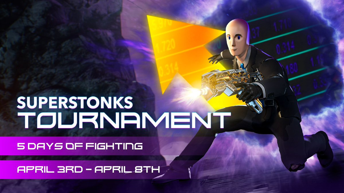 Kiraversegame's tweet photo. Kiraverse X Superstonks $10,000 Beta Tournament! 🎮💎

Join us for 5 days of fighting as we welcome the Stonks to the Kiraverse: https://t.co/BX7CQMVyHO https://t.co/sKzTpW5TTh