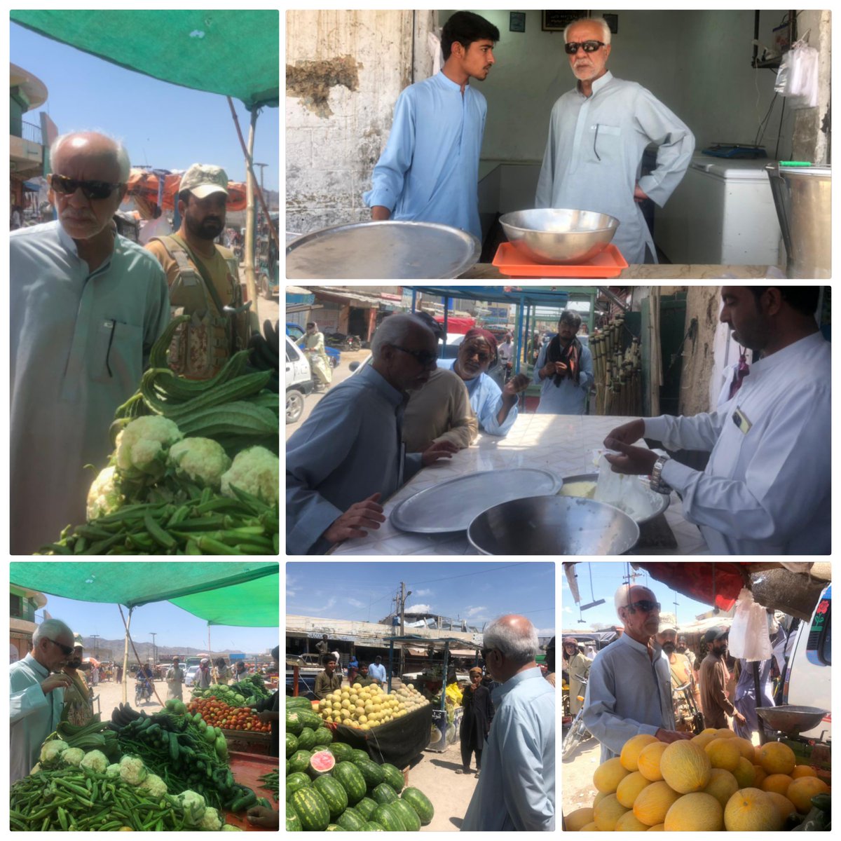 Ac_Khuzdar's tweet photo. رمضان المبارک، 
پرائس چیکنگ اور اشیاء خوردونوش کی قیمتوں کے کنٹرول کے لیے  اسسٹنٹ کمشنر خضدار کا مارکیٹ کا معائنہ دودھ دھی مہنگے فروخت کرنے پر 2 دودھ فروش گرفتار
@cs_balochistan @CMDUBalochistan https://t.co/M8UGWJ9eye