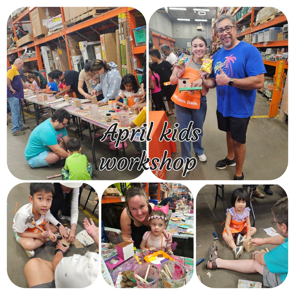 6513-April Kids workshop. <a href="/fmm425/">Frank Madecki</a> <a href="/ChrisHa33978925/">Chris Hays</a> <a href="/Alma_OrtaTHD/">Alma Orta</a> <a href="/GreggO6512/">Ortiz</a>