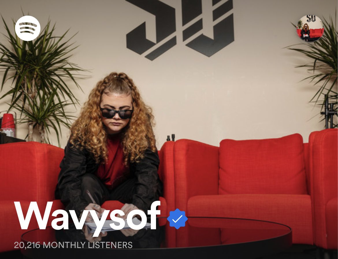 wavysof (@wavysofofficial) on Twitter photo thankyou from the bottom of my heart for 20,000 monthly listeners on <a href="/SpotifyUK/">Spotify UK & Ireland</a>. music is my absolute world and to be able to watch these numbers grow everyday is a blessing i won’t ever get to grips with...i love each and every single one of you❤️ thankyou from the bottom of my heart for 20,000 monthly listeners on <a href="/SpotifyUK/">Spotify UK & Ireland</a>. music is my absolute world and to be able to watch these numbers grow everyday is a blessing i won’t ever get to grips with...i love each and every single one of you❤️