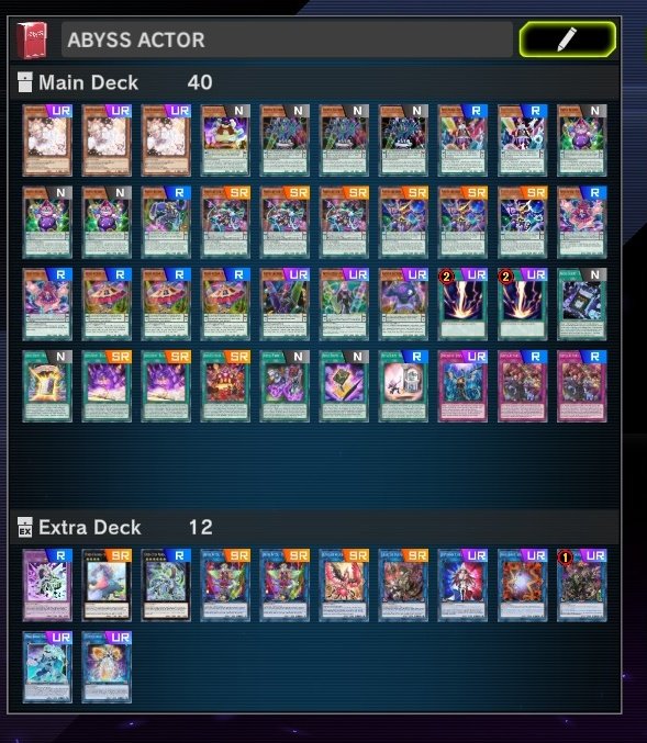JenarKidjing's tweet photo. Tinggal craft Monster AA yang SR + utakatik Extra Deck. Pantes banyak yang suka, sirkulasinya ngeriw brow! 

#AbyssActor
#MasterDuel https://t.co/wK8kYMpCLH