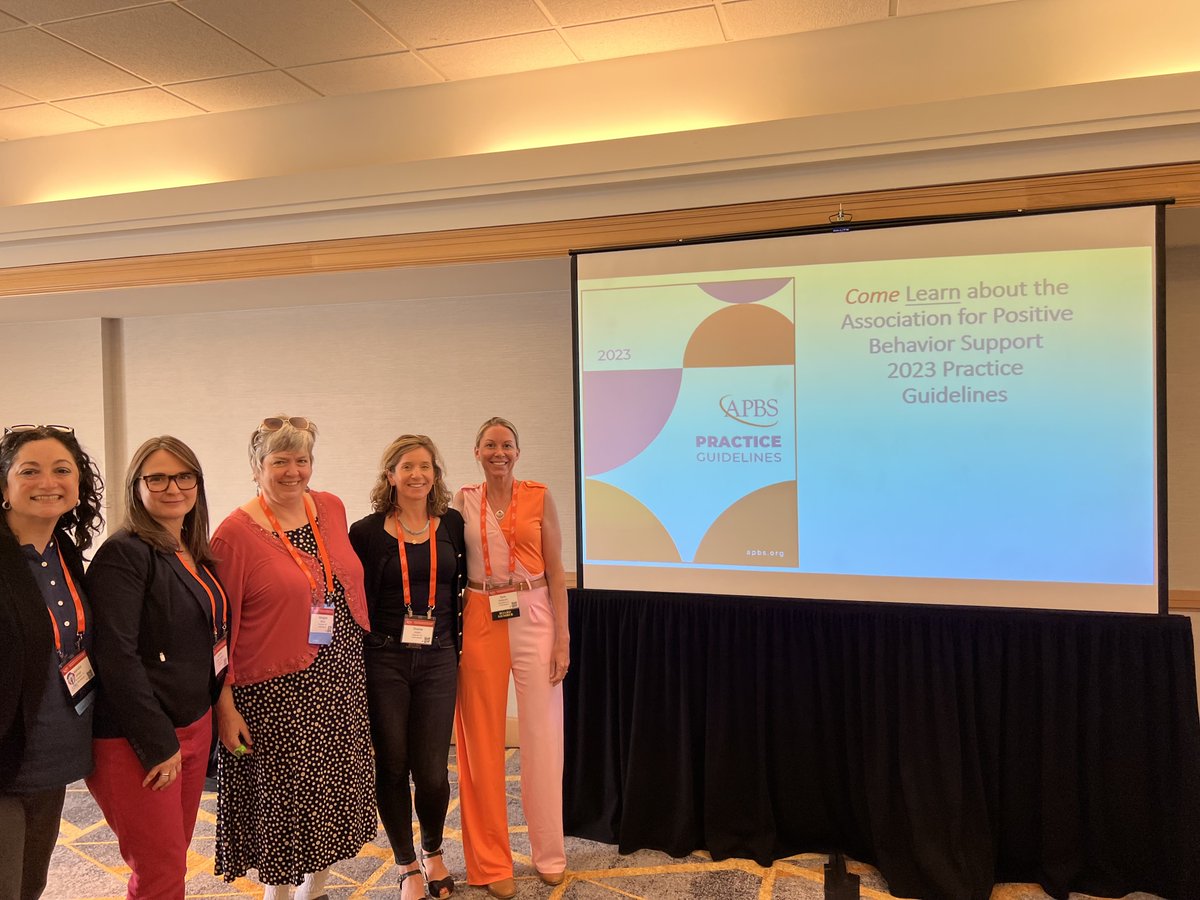 theAPBS's tweet image. What an excellent session on the Association for Positive Behavior Support 2023 Practice Guidelines! #APBS2023 Click here to access the document: apbs.org/docs/2023-Prac…