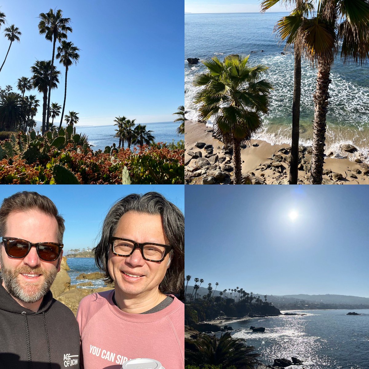 FredAboutTown's tweet photo. Good morning Laguna Beach. You are so pretty #HeislerPark @visitlaguna ❤️ https://t.co/NJbRuXxJ12