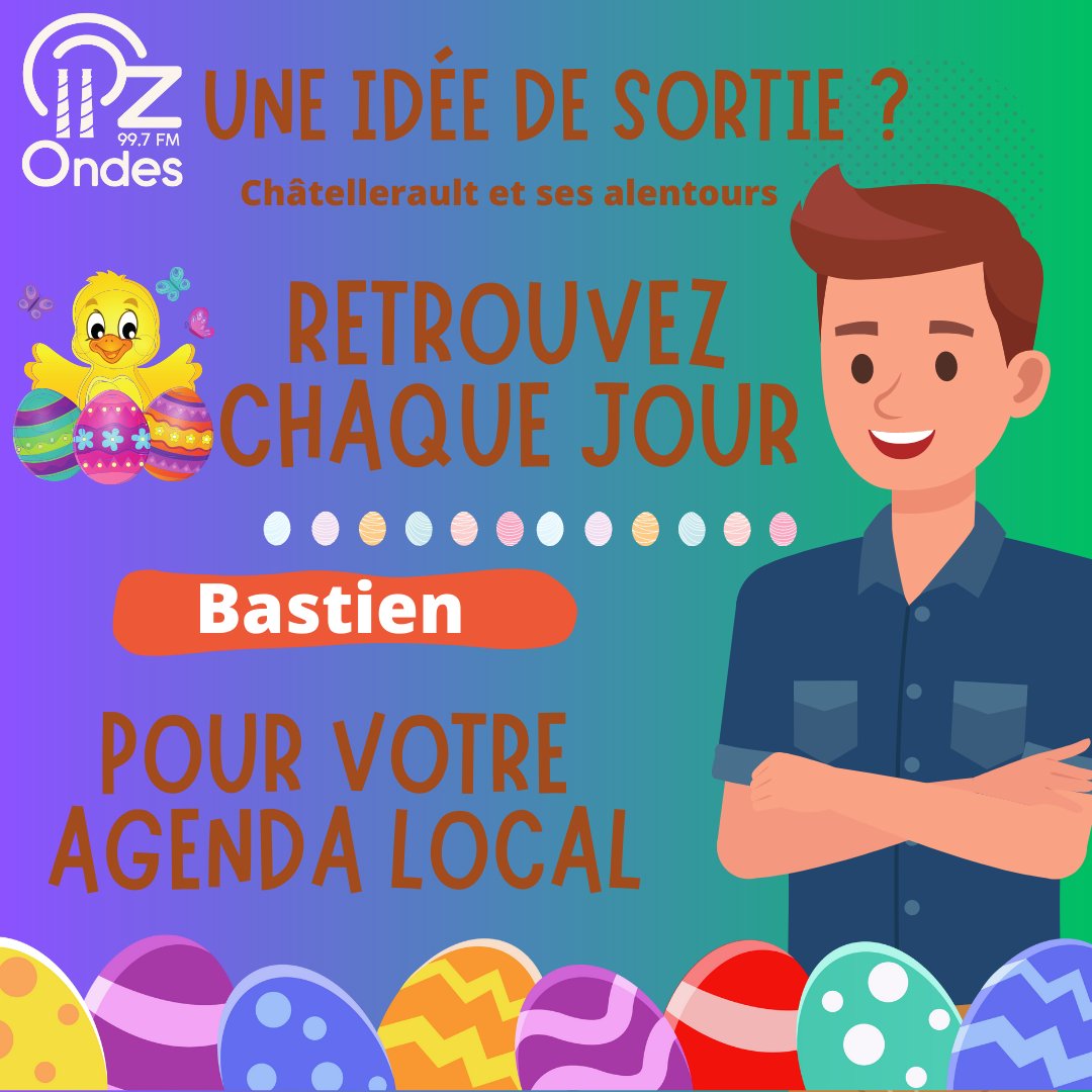 Ozondesfm's tweet photo. [agenda Local]
On parle : 
Bus Tac🥚
Pépinière d'entreprises R. Monory 
Merle Moqueur 🎶
Médiathèque 👨‍💻
#Aspro Rugby 🏉
L'association de sauvegarde du vieux Poitiers
Atelier des Possibles 🎨
Courir dans #Châtellerault🏅
@AFS_France 🌍
Toutes les infos : https://t.co/ymjREVqoMK https://t.co/6kfn6pTyXD