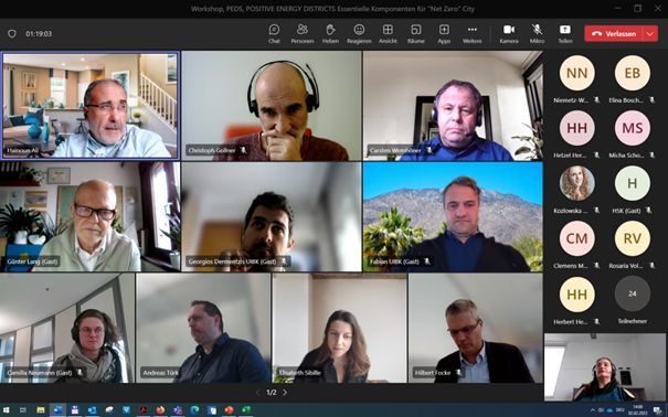 February 2023: Workshop on PEDS, POSITIVE ENERGY DISTRICTS essential as components for “Net Zero” Cities with contributions from JOANNEUM RESEARCH @ EXCESS project <a href="/Annex83_IEA/">Annex83</a> <a href="/JPIUrbanEurope/">JPI Urban Europe</a>
