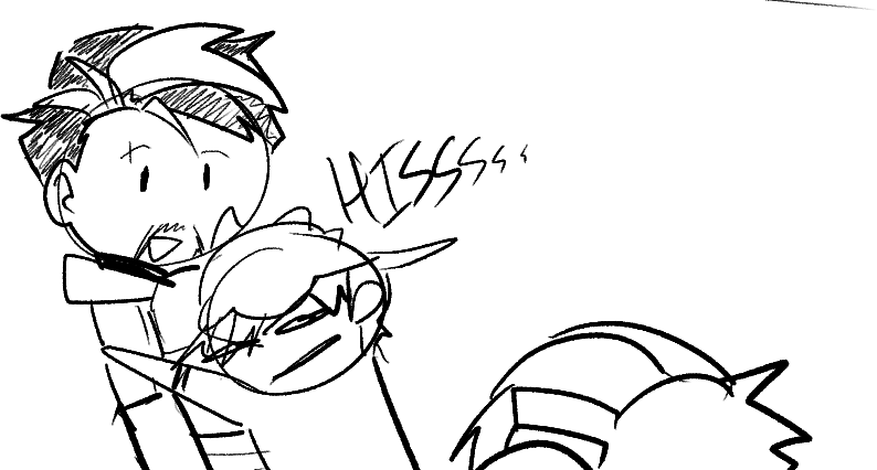 AZ9i18r's tweet photo. i have a new headcanon https://t.co/cjlK6LdYAJ