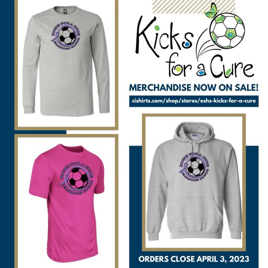 eshssoccer's tweet photo. Help support our fundraising for Kick for a Cure! Orders due by Monday (4/3) end of day. Here is the link https://t.co/fPkjr0l4Or

@ROrtmeier @ElkhornPS_ESHS @ESStormCell @ESHS_Ultras https://t.co/Gal0dgmtJv
