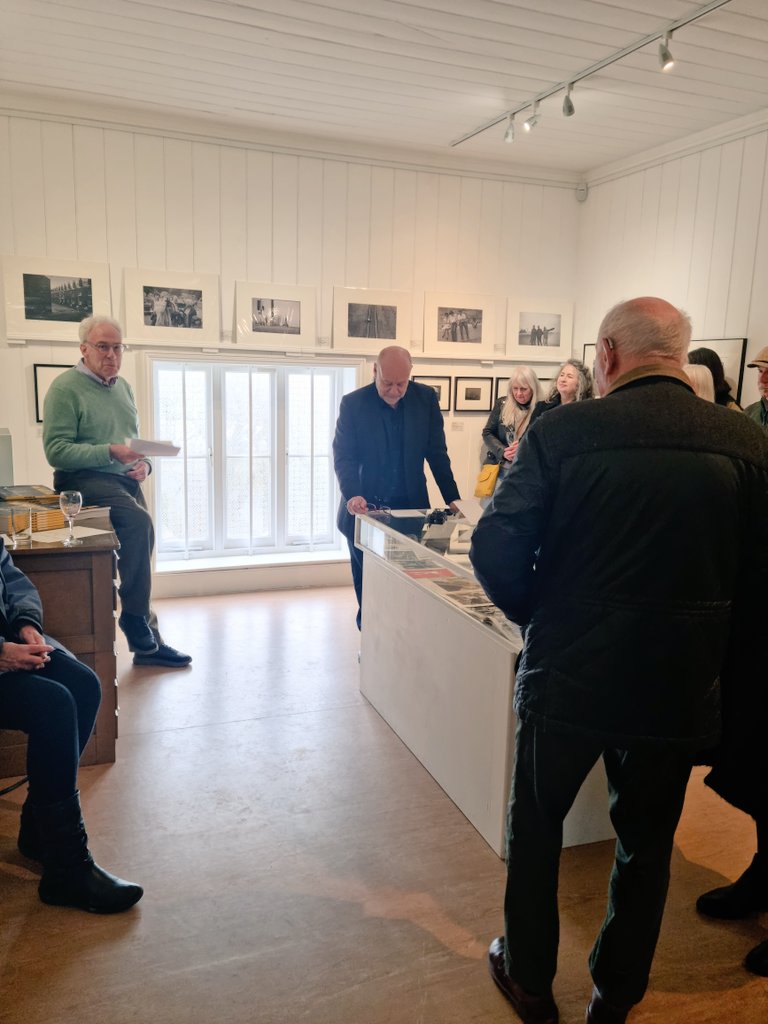 Michael Bennet talking about his photographs. A wonderful photographer.
His Welsh seaside photographs were not used in the 1980s because they were too 'melancholy'.  
#michaelbennett
<a href="/Studio_Linden/">Linden Hall Studio</a>