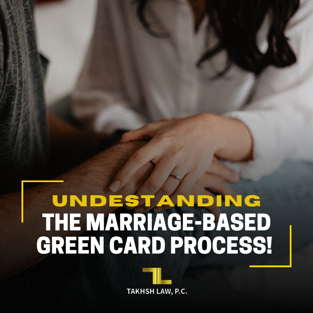 ImmiCounsel's tweet photo. The Marriage-Based Green Card process allows a foreign national spouse to obtain lawful permanent residency in the United States.

Don't leave anything to chance – consult a trusted immigration attorney to ensure a smooth process. 💬

#immigration #law #greencard https://t.co/Fq2F6TzVGO