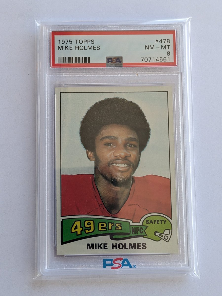 1975 Topps Mike Holmes #478
PSA 8
$30 BMWT