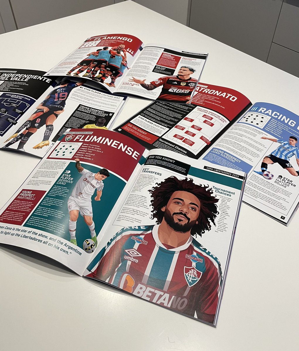 NathanJoyes1's tweet photo. They’ve arrived and they are beautiful 🤌🏻

My Copa Libertadores 2023 Team Guide’s have been printed and they’ll be with you shortly!

Thanks again to everyone who bought one, you won’t be disappointed… https://t.co/GqoryJJRVW