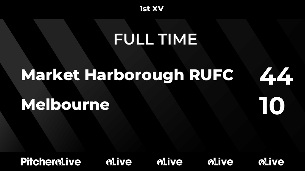 FULL TIME: Market Harborough RUFC 44 - 10 Melbourne
#MARMEL #Pitchero
mhrufc.org.uk/teams/75895/ma…
