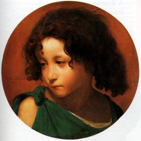 Portrait of a Young Boy #gerome #academicism wikiart.org/en/jean-leon-g…