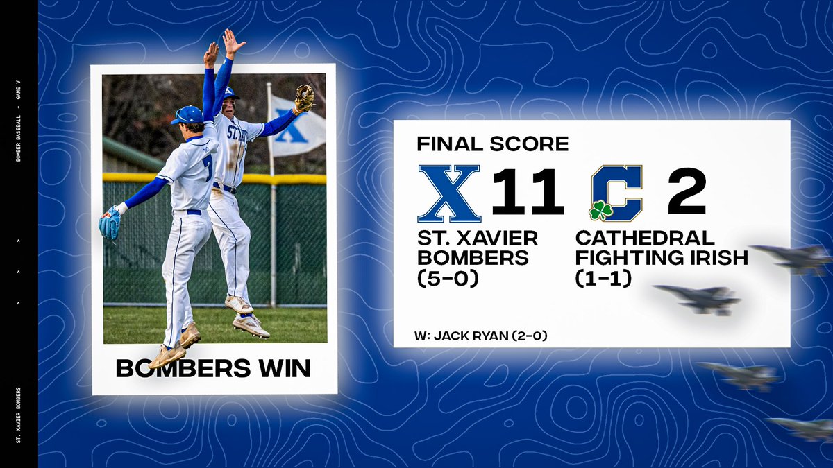 Another big win for the Bombers

Game 2 has been cancelled

#GoBombers | #AMDG