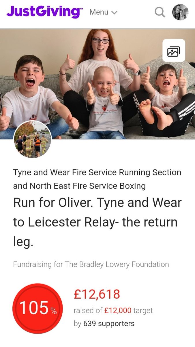 There's no stopping them!

The grand total is hurtling towards an amazing £13k.

#InDreamland
#Run4Oliver

Donation link: bit.ly/3LZMLhv