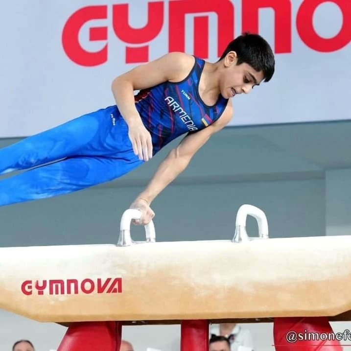 centroarmenio's tweet photo. Nuestros atletas armenios Hamlet Manukyan y Mamikon Khachatryan obtuvieron el primer y segundo puesto respectivamente en el campeonato de gimnasia artística juvenil llevado a cabo en Antalya, Turquía. 
¡Felicitaciones! 🇦🇲 https://t.co/HS6DDlmQyw