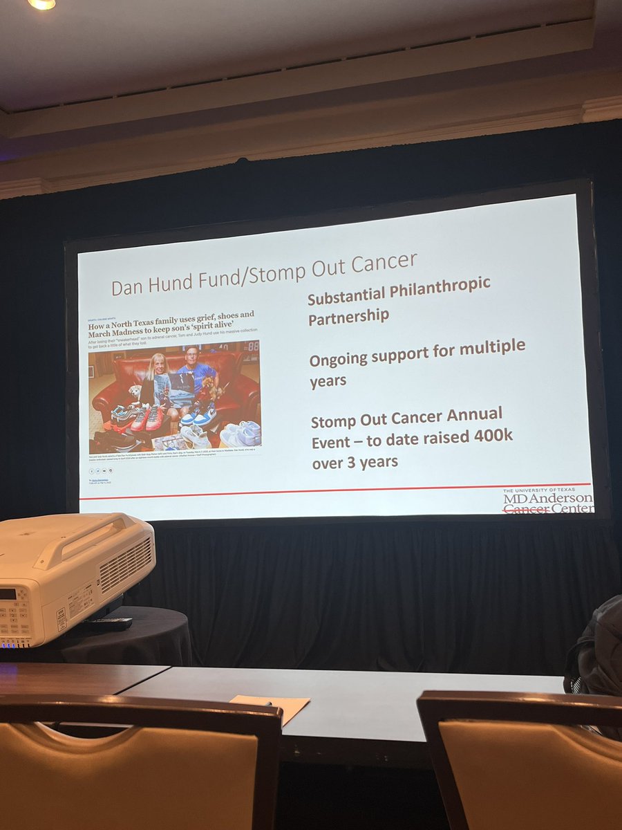 At the Christopher G. Wood symposium, Mentor Dr. Matt Campbell of @MDAndersonNews presents an amazing overview of the epidemiology &  SoC of adrenal cancer, then adds future directions to the current scarce options in its management. 
#CGW2023 #Oncology #GUOncology #AdrenalCancer