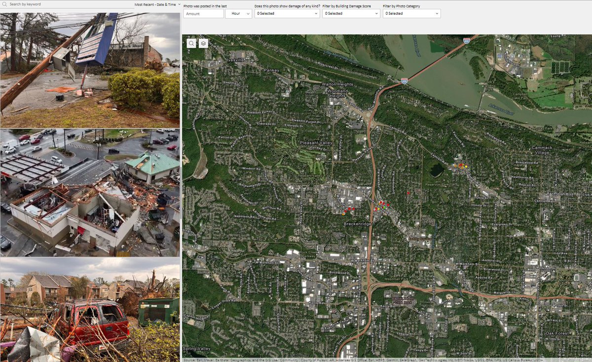 @GISCorps #PhotoMappers activated again last night and have been mapping storm damage across multiple states. @CityLittleRock @IDHS @ReadyIllinois @IowaHSEMD @T_E_M_A @MSEMA 
experience.arcgis.com/experience/d61…