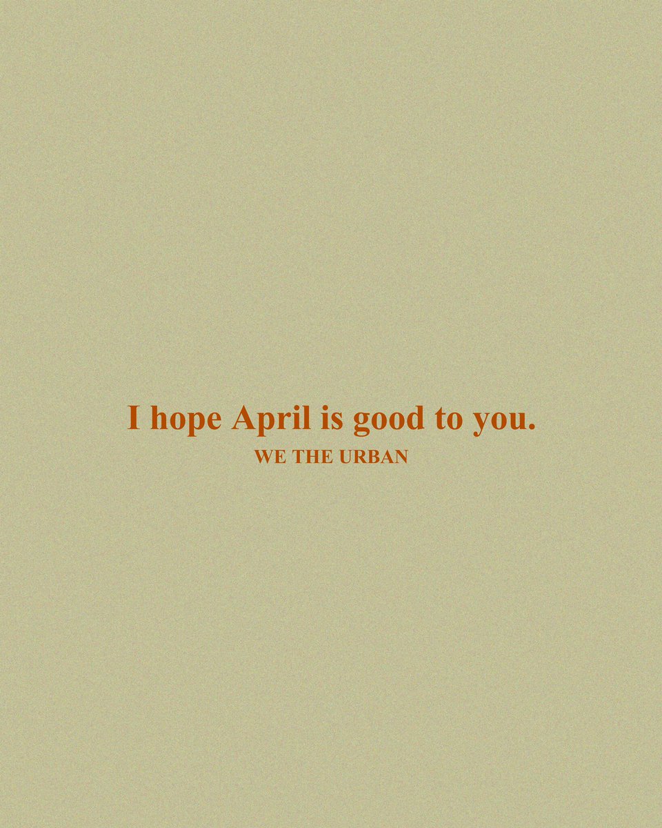 WeTheUrban's tweet photo. May this month be one of kindness, peace, ease, and progress. 🧡 https://t.co/RKSFA75YB6