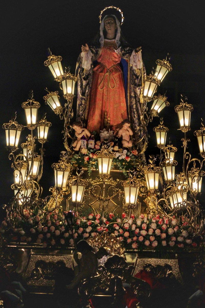 Traslado procesional de la Santísima Virgen de los Dolores de Cieza 2023.
<a href="/DolorosaCieza/">Stma. Virgen de los Dolores</a> @JHPCieza
