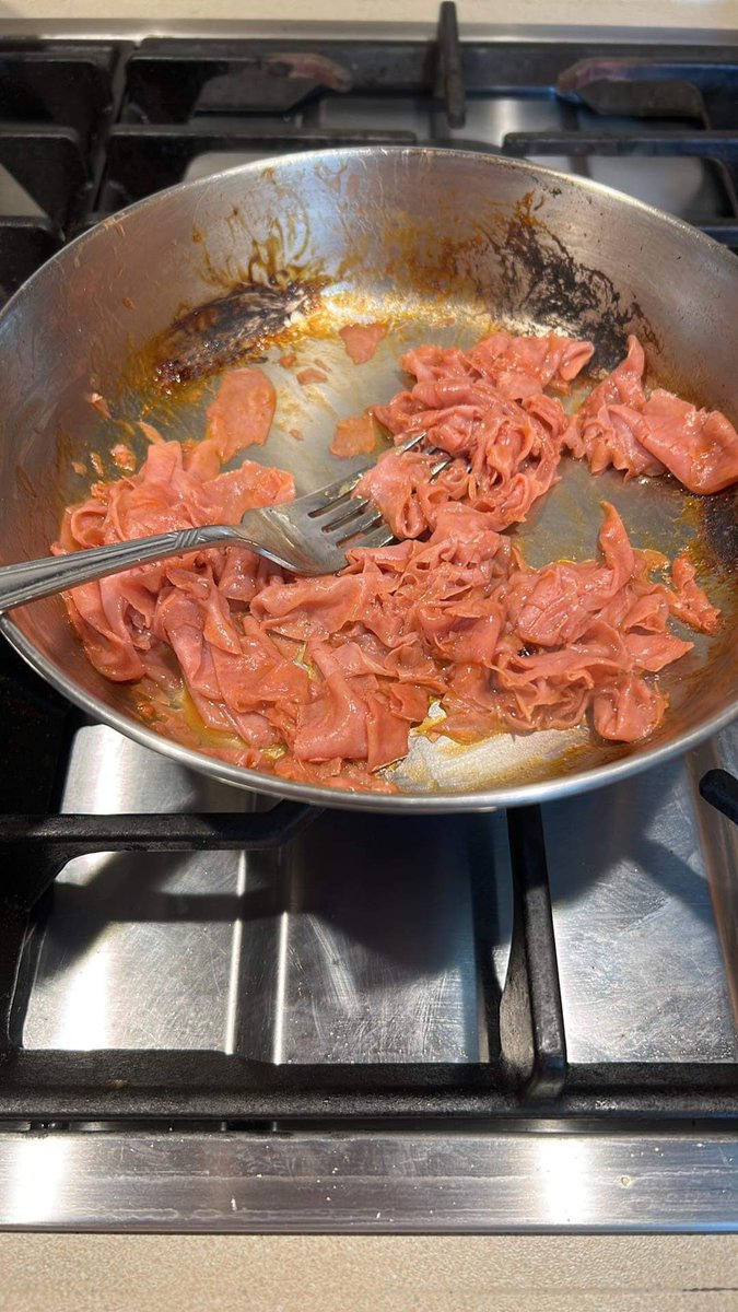 starbreiz's tweet photo. My brother sent me this April Fools from @IsalysNation as I was making bbq chipped ham. When in Pittsburgh... #Isalys https://t.co/auyK9hwFwT