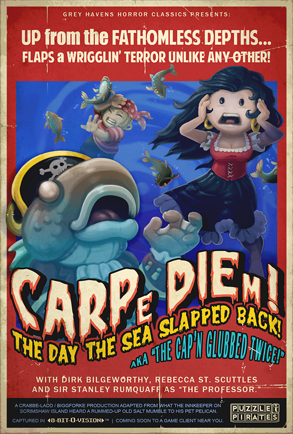 PuzzlePirates's tweet photo. Grey Havens Horror Classics Presents... https://t.co/4R3JZnH2I3