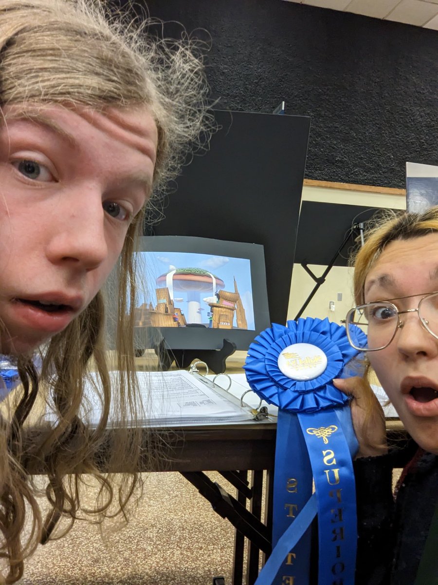 NISDComArts's tweet photo. Who got a perfect score at state for SkillsUSA? These two! So proud of you Angel and Matt! #whyCommArts https://t.co/0IWpttb7Vw