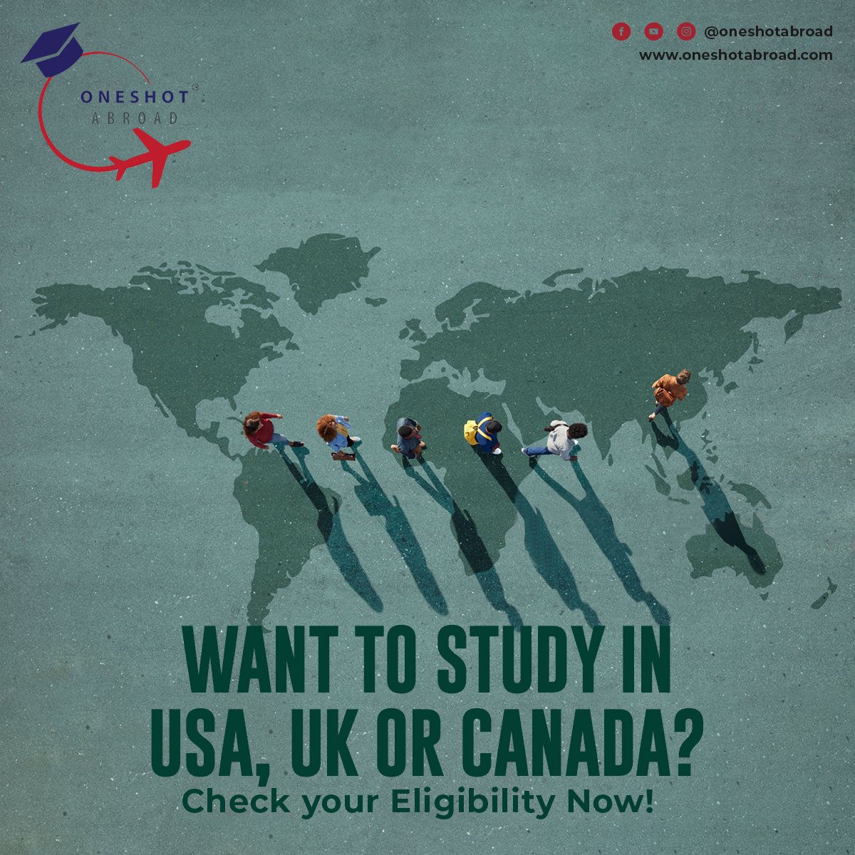 Want to Study in USA, UK or Canada ?

Enroll Now @oneshotabroad 

.
.
.
.
.
#studyincanada #studyinuk #studyinusa #studyabroad #expertcounsellor #expertcounselling #studyabroadconsultants #education