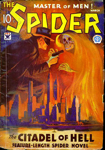 HeroesUnited_4's tweet photo. 🕷️#TheSpider #MasterOfMen 🕷️-Recently finishds Norvell Page (Grant Stockbridge) stories of The Spider Richard Wentworth from The #Spider Magazine #4 (January 1934) City of Flaming Shadows, #5 Empire of Doom, #6 The Citadel of Hell. Currently #3 (Dec 1933) Wings of the Black Death https://t.co/v8rbxQtSdC
