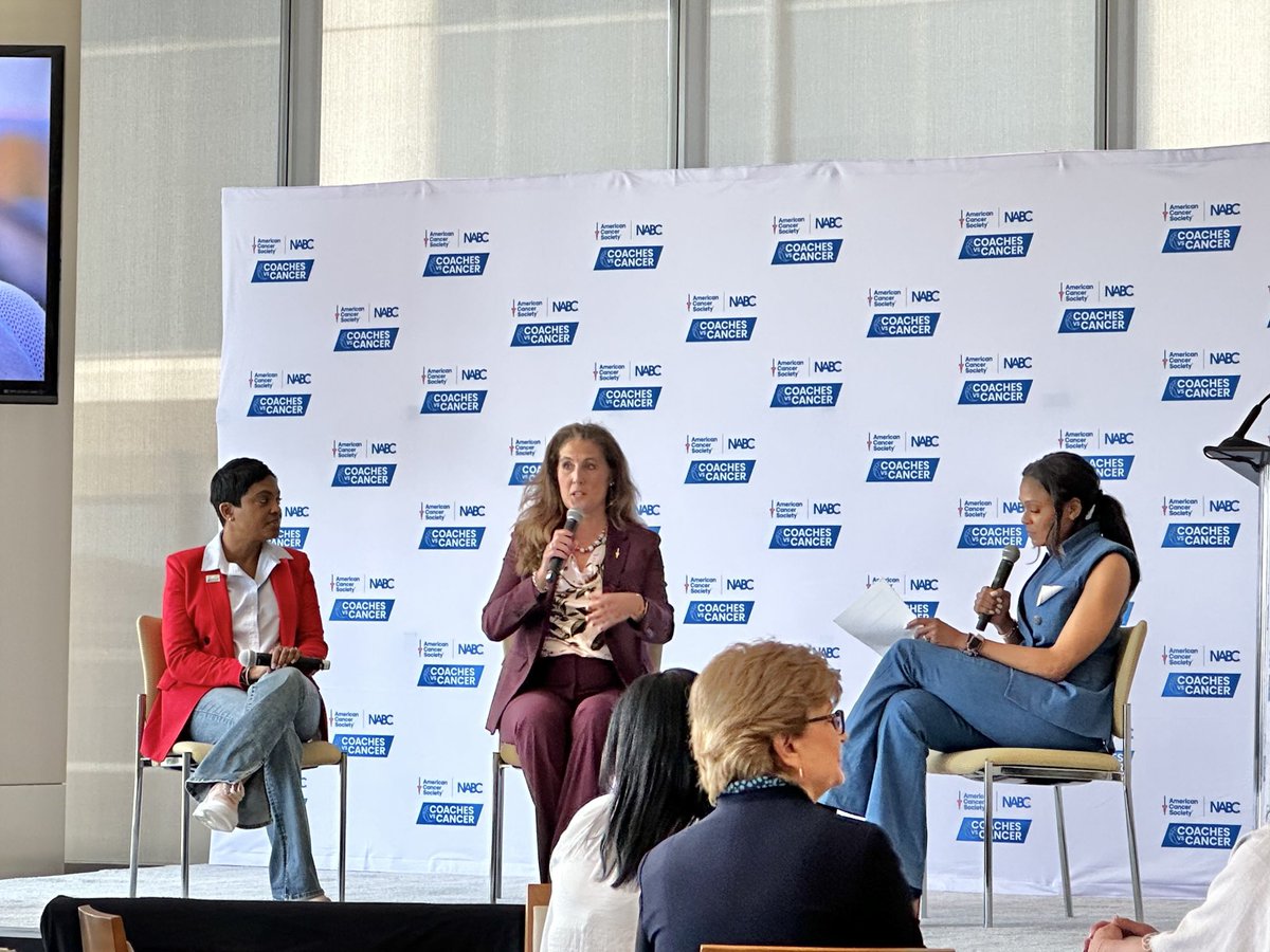 djtweets's tweet photo. The best part of the #FinalFour for me is the annual ⁦@CoachesvsCancer⁩ Wives Brunch where we always learn something new about ways to help the fight. Thank you ⁦@DanyelleSargent⁩ ⁦@KJacksonACS⁩ ⁦@AmerCancerCEO⁩ https://t.co/sxpfRg5BUp
