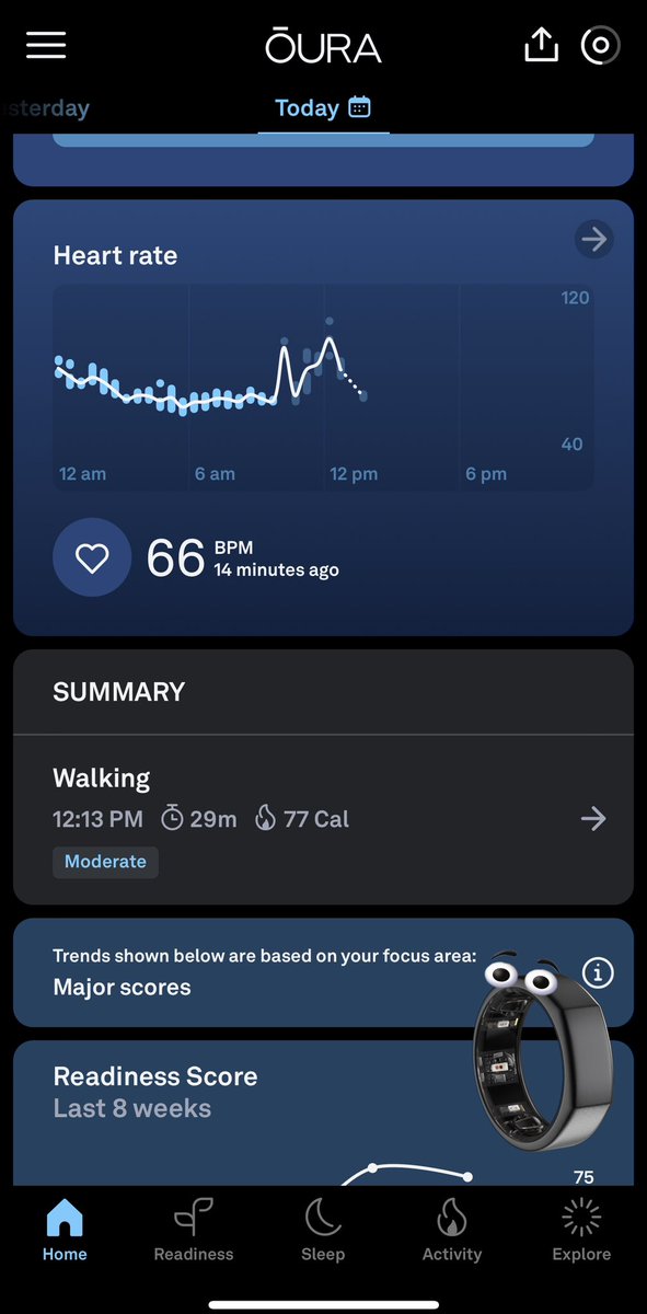 itstarynmc's tweet photo. @ouraring This new update is giving me paperclip from Office 98 vibes https://t.co/2IBoUd6cHs