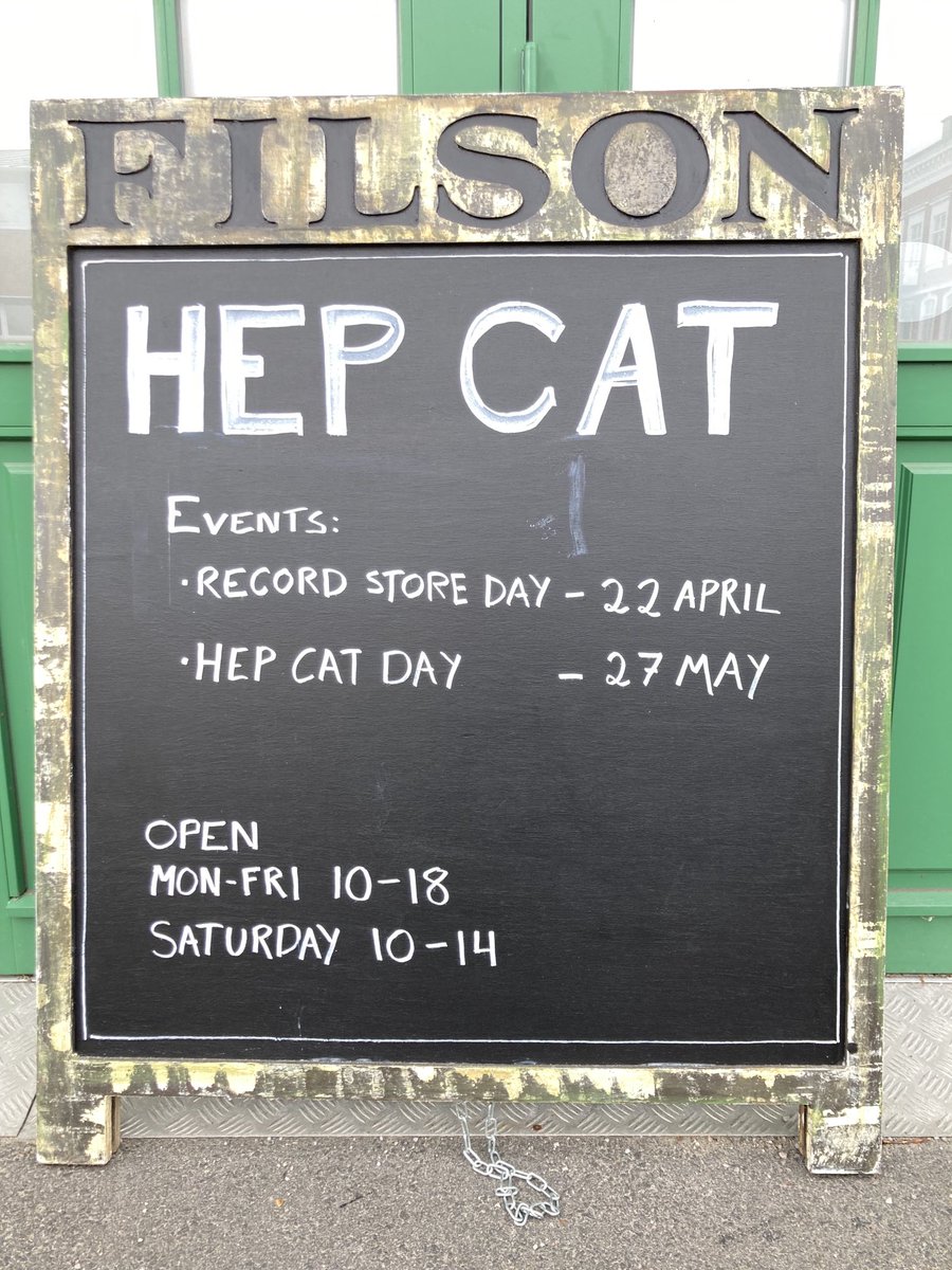 Important dates. Be there or be a 🔲 ! #HepCatStore