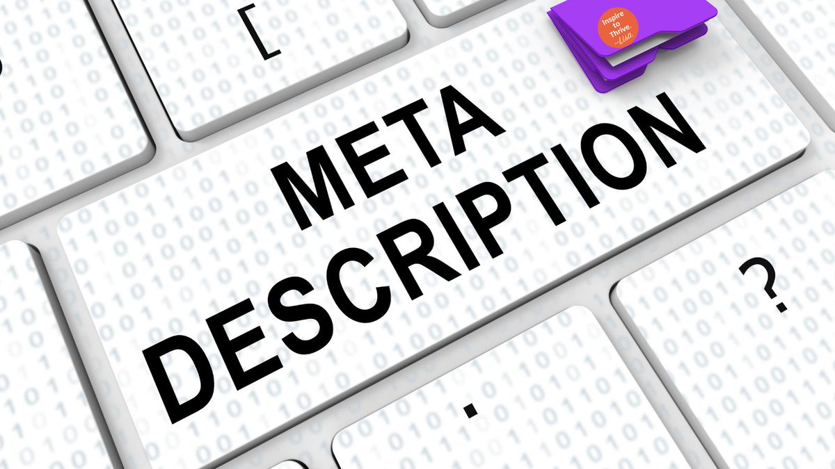 BasicBlogTips's tweet image. Meta Description Generator With Jasper AI To Boost Rankings inspiretothrive.com/meta-descripti… RT @Lisapatb