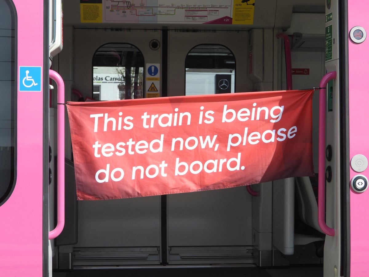 DanSpotter86's tweet image. Train On Test!!!

Here's @c2c_Rail Class 720602+603 Working the 5Q91 Wembley Intercity Operations Centre to Crewe with a sneak peek inside these beauties on March 30th.  #c2c #class720 #alstom #testtrain #Stafford
