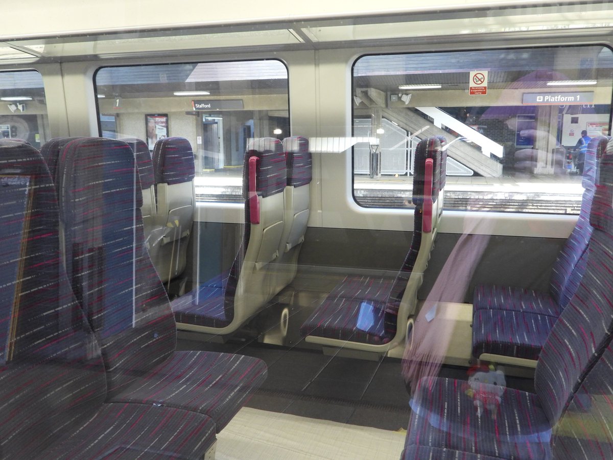 DanSpotter86's tweet image. Train On Test!!!

Here's @c2c_Rail Class 720602+603 Working the 5Q91 Wembley Intercity Operations Centre to Crewe with a sneak peek inside these beauties on March 30th.  #c2c #class720 #alstom #testtrain #Stafford