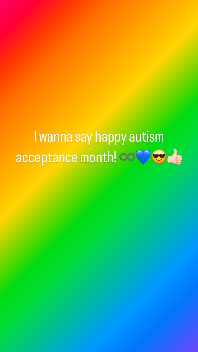 spicynuggies_91's tweet photo. #happyautismacceptancemonth #AutismAcceptanceMonth #AutismAcceptance #autism #ActuallyAutistic #autisticadult #autistic https://t.co/zg31sgT5jj