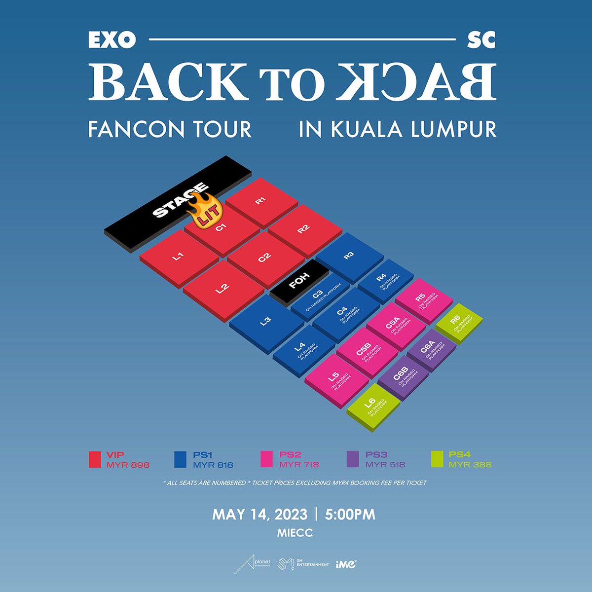 6lightumx's tweet photo. ✨HELP RT - WTS‼️‼️‼️🔥

<EXO SC BACK TO BACK IN KL VIP TICKETS>

✅ 2x VIP C1 - Row C12 ***consecutive seats***
👉🏻reason to sell: upgraded to better seats 
💥Near to stage

✨pls DM if interested/for more details ❤️

#EXOSCinKL #BACKTOBACK_IN_KL #EXO_SC #EXO #CHANYEOL #SEHUN https://t.co/719S4TDHbY