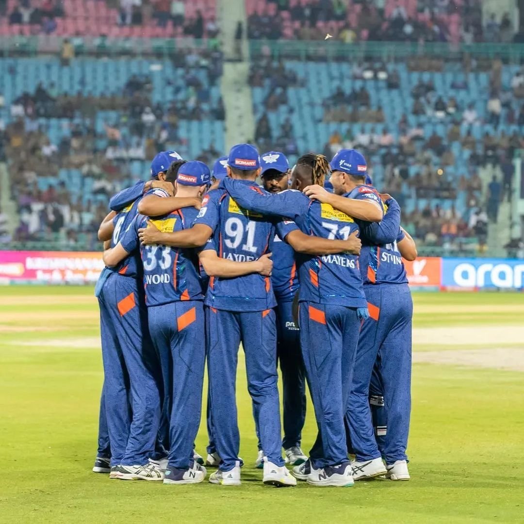 klrahul's tweet photo. LSG💙 https://t.co/oOu930SNA2