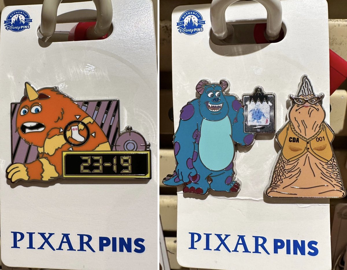 Disney Pins Blog on Twitter "New Monsters, Inc, pins at Disney Parks https//disneypinsblog