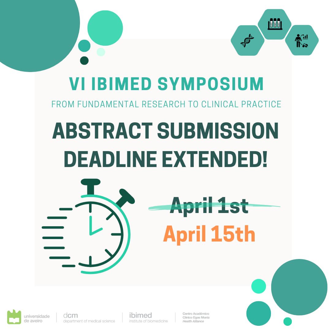 We're not fooling around - we extended the abstract submission deadline! We heard that some of you were planning to submit a blank page on April Fool's Day, but don't worry, we still want to see serious submissions. Don't miss the opportunity to win a prize!