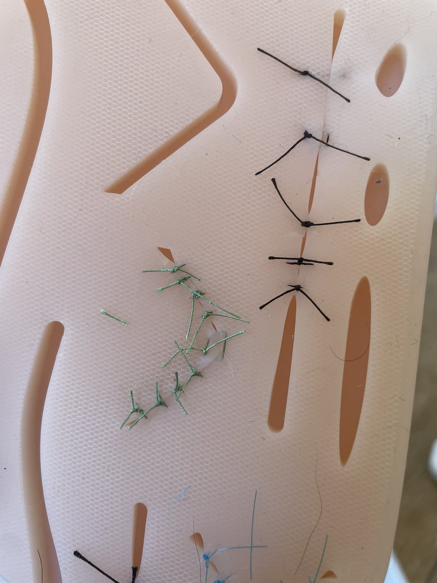 noahcontreras_'s tweet photo. hey #MedTwitter would love any tips and tricks on getting better at simple suturing! i’m an M1 who hasn’t been formally taught yet, but wanted to try my hand at it. starting my longitudinal core rotations in a couple months and would like to be adept by then! https://t.co/sP2OBWGlzm