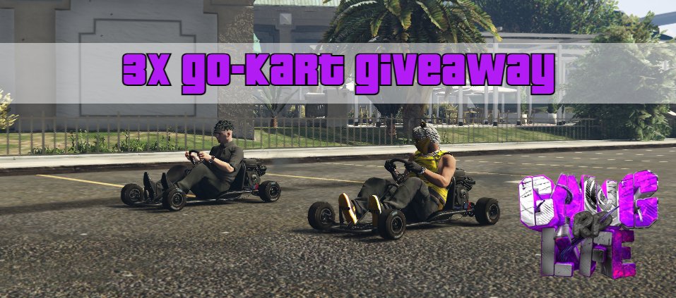GanglifeNL's tweet photo. 3x VETO Go-Kart Giveaway!
π· Volg @GanglifeNL!
π· Retweet dit bericht!
π· Stuur je in-game name in de comments!
https://t.co/3QdmWDBAbh
#gangliferp #fivemservers #fivem #giveaway #gtav #grandtheftautov #gta #gokart #gaming #discord #gtafivem #gangsters https://t.co/RSoZGOFy7F