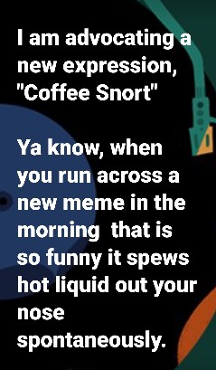 MikeMangold2's tweet photo. #coffeesnort https://t.co/J7xc7EJ9oZ