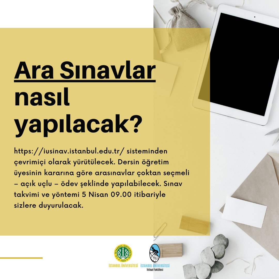 iuiktisatedu's tweet photo. Sevgili öğrencilerimiz sizleri tekrar Fakültemizde görmek İçin sabırsızlanıyoruz...
03 Nisan itibariyle Fakültemizde derslerin işleyişi ve bahar dönemi Ara Sınavlarının nasıl yapılacağı hakkında merak ettiğiniz soruların cevaplarını bilgilendirmemizde bulabilirsiniz.👇👇👇 https://t.co/yXsoJOhigP
