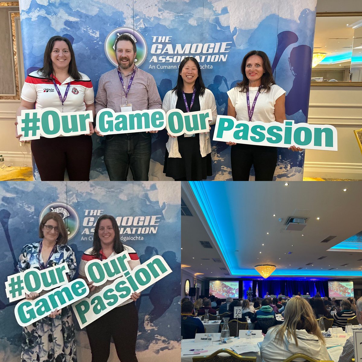 canadagaa's tweet photo. A fantastic weekend at @officialcamogie Congress in County Tipperary with delegates from across Ireland &amp; other international units. Great discussion &amp; debates around the integration of all three units was the main focus from Saturday morning.
#canadagaa
#ourgameourpassion https://t.co/iZIn5wRpLJ